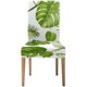 thumbnail image 1 of Funda protectora para silla ABPHQTO elástica con hojas tropicales juego de 1, 1 of 4
