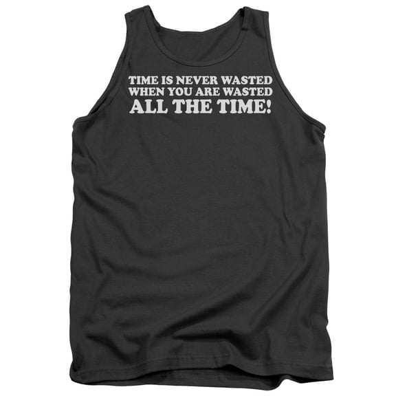 - Time Is Never Wasted - Tank Top - Medium