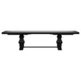 thumbnail image 4 of Florence 126-inch Extension Dining Table Distressed Black, 4 of 13
