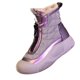 thumbnail image 3 of Botas de Nieve de Invierno para Mujer, Zapatos Forrados Cálidos con Cremallera, Zapatos Gruesos de Otoño, Calzado, Botines para Senderismo, Trabajo Y UE 38, 3 of 8