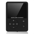thumbnail image 1 of Mini Reproductor MP3/MP4 con Bluetooth, Pantalla Digital, con Tarjeta de Memoria TF, Radio y Altavoz Integrado. Reproductor de Música., 1 of 6