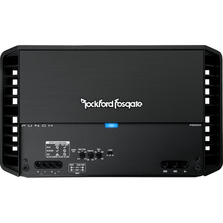 Rockford Fosgate Punch P500X2 2-channel car amplifier 150 watts