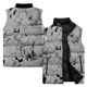 thumbnail image 3 of Chaleco con estampado de lobo elegante para hombre, chaleco sin mangas moderno y versátil para hombre, chaleco cómodo y cálido a prueba de viento frío, chaquetas de invierno para hombre, 3 of 5