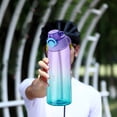 thumbnail image 4 of Botella deportiva sin BPA de 900 ML, botella Tritan para beber, para bicicleta, escuela, gimnasio al aire libre, 4 of 5
