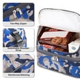 thumbnail image 5 of GYEUKHAM Kids Double Decker Cooler Insulated Lunch Bag Large Tote for Boys, Girls, Men, Women, With Adjustable Strap,Blue Camo, 5 of 7