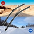 thumbnail image 4 of Wiper Blade Set 2 Piece - Compatible with 2011 - 2016 BMW 535i 2012 2013 2014 2015, 4 of 6