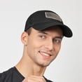thumbnail image 5 of Jiibva American Flag Embroidered Baseball Cap Men USA Flag Net Hat Breathable Climbing Hiking Mesh Baseball Hat Cap for Outdoor, 5 of 7