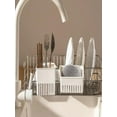 thumbnail image 3 of Hanging Kitchen Drying Rack for Counter & Dish Rack - Silverware Cutlery Drainer Organizer, Utensil Holder for Chopsticks, Spoons, Knives, Forks with Drainage Holes,B*2, 3 of 7
