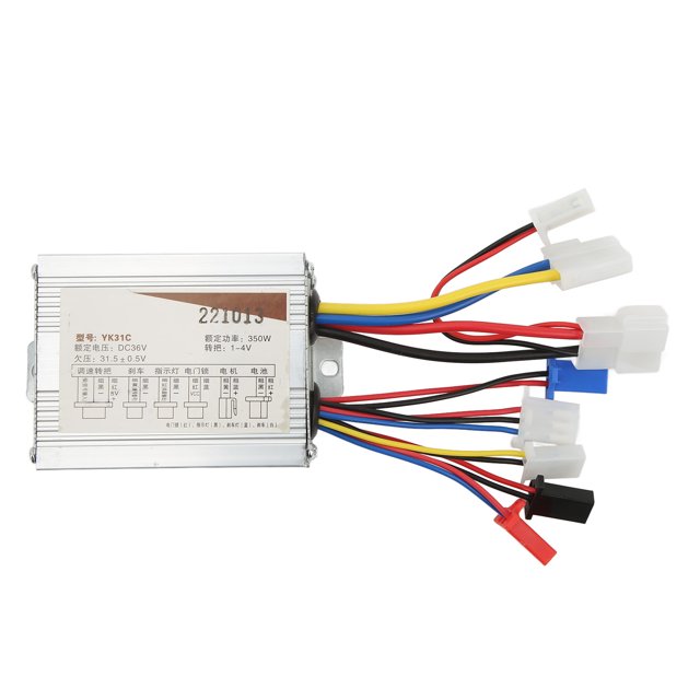 Controlador de scooter eléctrico, controlador de velocidad del motor del cepillo Controlador de velocidad del motor del cepillo eléctrico Controlador de cepillo de bicicleta eléctrica
