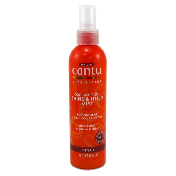 Cantu Shea Butter Coconut Oil Shine And Hold Mist Spray 8oz (Pack of 3)