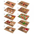 thumbnail image 3 of Baywell Christmas Indoor Door Mat Holiday Doormats Decorative Entrance Rug Farmhouse Floor Mat for Outdoor, 3 of 3