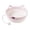Pink, variant on Stylish Handwoven Cat Basket Bed with Cat Ear Handles Cotton Rope Cat Den for Indoor Living Room Bedroom (Brown,5.12x13.78 inch)