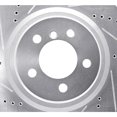 thumbnail image 3 of KarParts360 For Land Rover Range Rover 2006-2012 Brake Rotor Set | Silver, 3 of 4