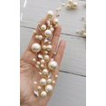 thumbnail image 4 of Bridal Faux Pearl and Crystal Headband Hair Vine for Wedding Bridesmaid Headpiece Prom Party Festival Hair Accessories for Women (Gold), 4 of 6