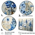 thumbnail image 3 of Designart "Graceful Blue Bonnets Field" Blue Bonnets Floater Framed Wall Art Prints, 3 of 5