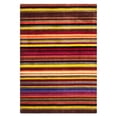 thumbnail image 2 of Contemporary Rug - Rodeo Drive Wool Pile -Red/Multi-Color:Red/Multi,Design:Contemporary,Shape:Round,Size:6'L x 6' W, 2 of 3