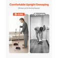 thumbnail image 6 of VEVOR Broom and Dustpan Set, Heavy Duty Dustpan and Broom Combo with Self-Cleaning Teeth, Metal Upright Standing Dust Pan with Long Handle, Ideal for Home, Restaurant, Office, Dorm, Black+Orange, 6 of 9