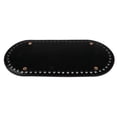 thumbnail image 1 of Bolsos de La Parte Inferior de de La Parte Inferior de La Talladora para Coser Los Accesorios de Fabricación Hechos a DIY Negro PU + Clavo Dorado Yinane Inserto de la parte inferior de la bolsa, 1 of 8