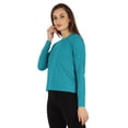 thumbnail image 3 of Inkmeso Perfect Long Sleeves T-shirt For Women Casual Regular Fit Basic Solid Everyday Tee T-shirts, 3 of 7