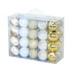 thumbnail image 2 of 40x Adornos de bolas navideñas colgantes Manualidades DIY Decoraciones navideñas Decoración del hogar para Estilo C, 2 of 9