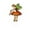 Mushroom Planter Decor Under $5 a5, variant on BRELIL Mushroom Planter Decor, 3D Potted Flower Plug-in Ornament, Cute Fairy Garden Decorations for Succulents Moss, Miniature Plant Accessories for Home Balcony Desk DIY