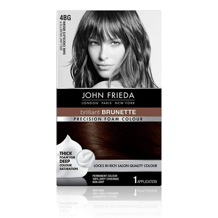 John Frieda Precision Foam Dark Chocolate Brown Bg John Frieda Precision Foam Dark Chocolate Brown Bg