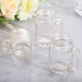 thumbnail image 4 of Unique Bargains Verres à Shooter Mason avec Poignées, Lot de 6 45 Ml/1,6 OZ Mini Verres à Shooter Mason Réutilisables, 4 of 6