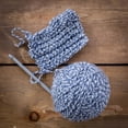thumbnail image 3 of Mary Maxim Starlette Ragg Yarn-Grey, 3 of 10
