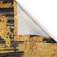 thumbnail image 3 of Ambesonne Nature Kitchen Curtains, Autumn Trees Leaves, 55"x39", Yellow and Green, 3 of 3