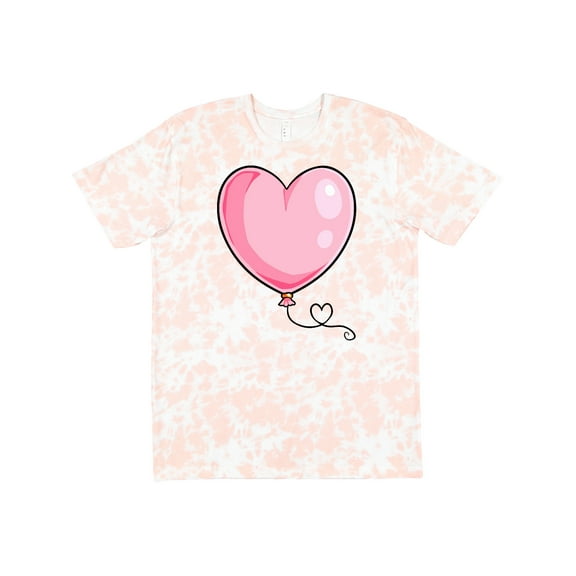Inktastic Pink Balloon Heart T-Shirt
