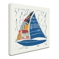 thumbnail image 2 of Trademark Fine Art 'Nautical Collage IV' Canvas Art by Courtney Prahl, 2 of 3