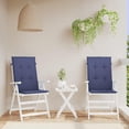 thumbnail image 2 of Cojines para sillas VidaXL Outdoor Patio Highback, color azul marino, 2 of 9