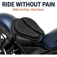 thumbnail image 3 of Seat Cushion, Gel Rider Cushion for Motorcycle, Universal Non-Slip Grip Ergonomic Motorcycle Seat Pad, 3D-Honeycomb Structure TPE Shock Absorption Breathable Seat Pad for Long Rides (2PCS), 3 of 7