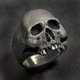 thumbnail image 1 of Anillo de calavera de diablo satánico Punk gótico, anillo de acero inoxidable Vintage Steampunk para hombre, joyería de motorista de Hiphop para motocicleta Rock, venta al por mayor Tan Jianjun unisex, 1 of 2