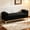 Black-Wood, variant on Arouseden 66" End of Bed Benches King Size with Black Wood Frame,White Long Ottoman Bench for Bedroom with 2 Bolsters,Upholstered Window Bench for Living Room