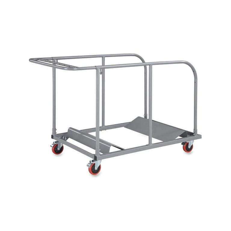 Lorell Round Planet Table Trolley Cart - Steel - x 52 Lorell Round Planet Table Trolley Cart - Steel - x 52