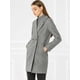 thumbnail image 4 of Abrigos de invierno raglán cruzados con solapa con muesca para mujer Gris XL, 4 of 6