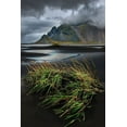 thumbnail image 2 of Steve Mohlenkamp 23x32 Gold Ornate Wood Framed with Double Matting Museum Art Print Titled - Vestrahorn beach near Hofn in the southeast of Iceland, 2 of 4