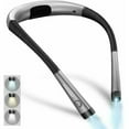 thumbnail image 1 of Glocusent Rechargeable Neck Reading Light, Bedside Reading Lamp, 3 Colors, 6 Brightness Levels, Bendable Arms, Long Lifespan, Perfect for Reading, Knitting, Repairing [Cl, 1 of 5