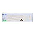 thumbnail image 2 of onn Wireless Keyboard and Mouse Combo, 104 Keys, Vanilla Dream, 2 of 13