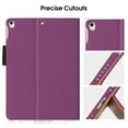 thumbnail image 6 of iPad 9th Generation Case,iPad 8th/7th Genration Case, iPad 10.2 Case 2021/2020/2019 with Pencil Holder - Multi-Angle Stand, Hand Strap, Auto Sleep/Wake, Purple, 6 of 8