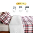 thumbnail image 6 of Gogreen Luxury 100% Cotton Twin Duvet Cover Floral, Soft & Breathable 2 Pieces Twin Bedding Sets, Pattern Twin Comfy Duvet Cover, with Zipper Closure, Includes 1 x Pillowcase, 1 x Duvet Cover, 6 of 9