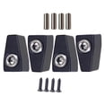 thumbnail image 4 of kusrkot 4 Pieces Guitar String Lock Professional for Instrument Electric Guitar Accs Black, 4 of 9