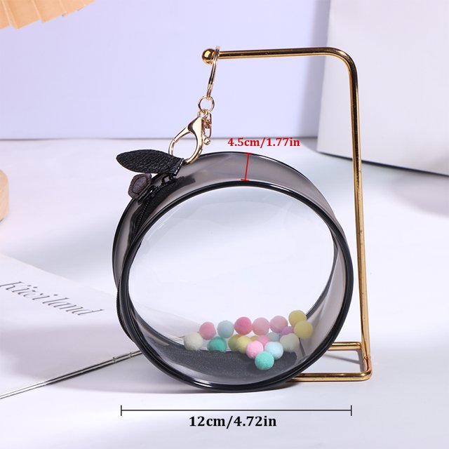 Transparent Mystery Box Mini Anime Doll Display Bag Universal 9/12cm Display Box Portable Storage Bag Coin Purse Earphone Bag Style 6