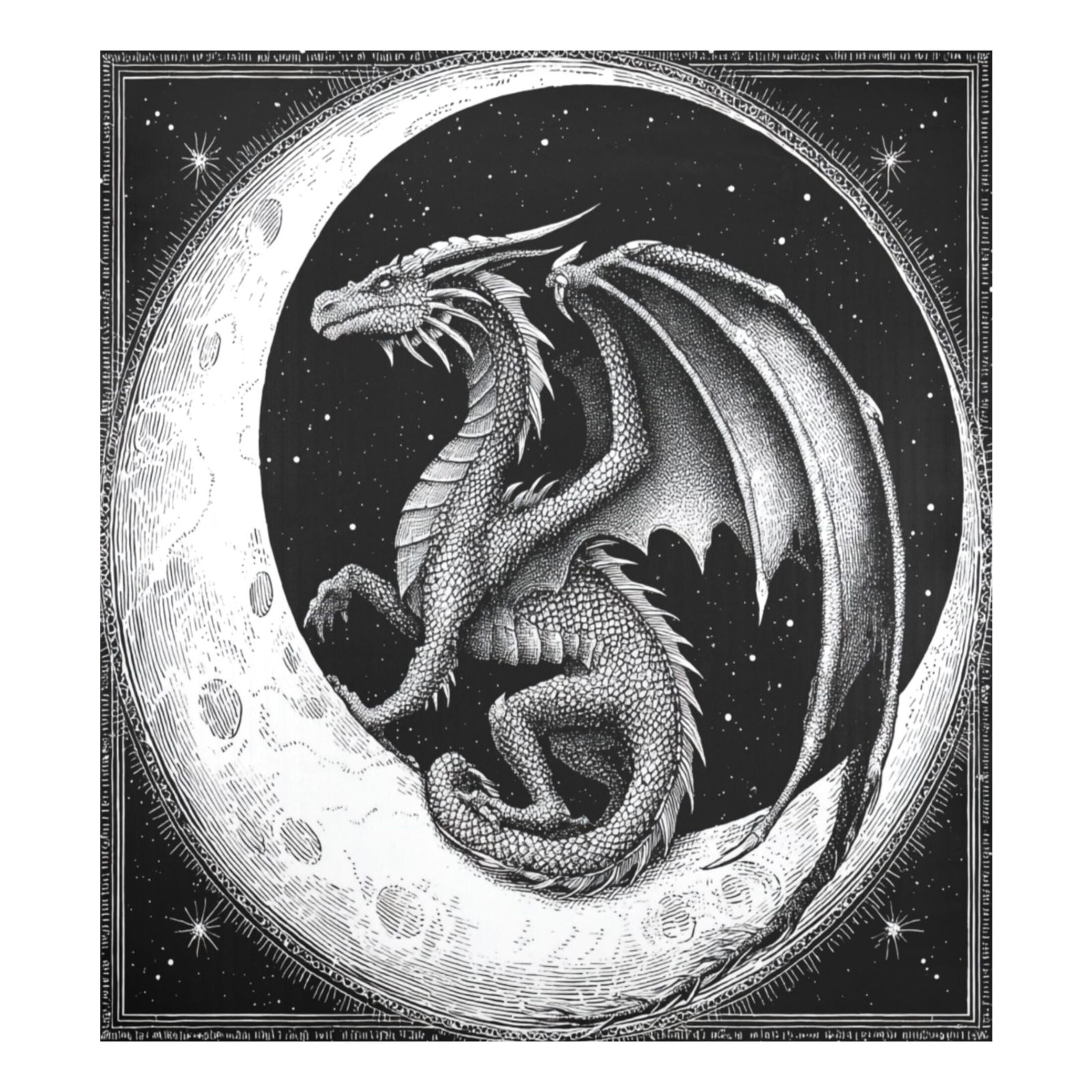 Dishwasher Magnetic Refrigerator Magnet Cover Sticker Home Decorative 23"x26" A Black Dragon