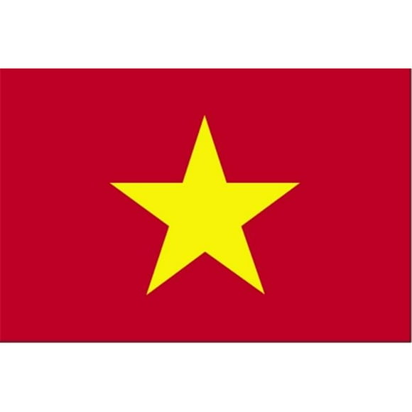 3 ft. x 5 ft. Nyl-Glo Vietnam Flag