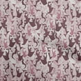 thumbnail image 1 of oneOone Viscose Chiffon Wine Fabric Abstract Face Craft Projects Decor Fabric Printed By The Yard 42 Inch Wide, 1 of 1