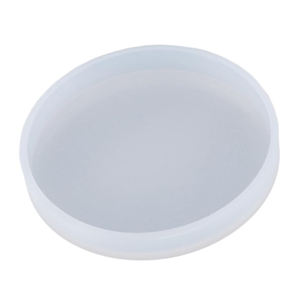 Moldes de resina, 1 molde de silicona para resina epoxi, ideal para manualidades y fundición de resina. ronda 6cm