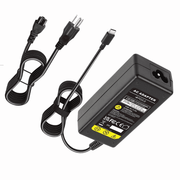 AC Adapter For Acer Chromebook 315 CB315-3H-C2C3 CB315-3H-C4QE 45W USB-C Charger