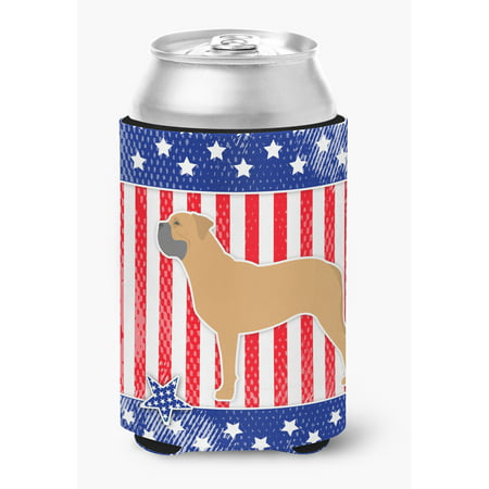 USA Patriotic Bullmastiff Can or Bottle Hugger